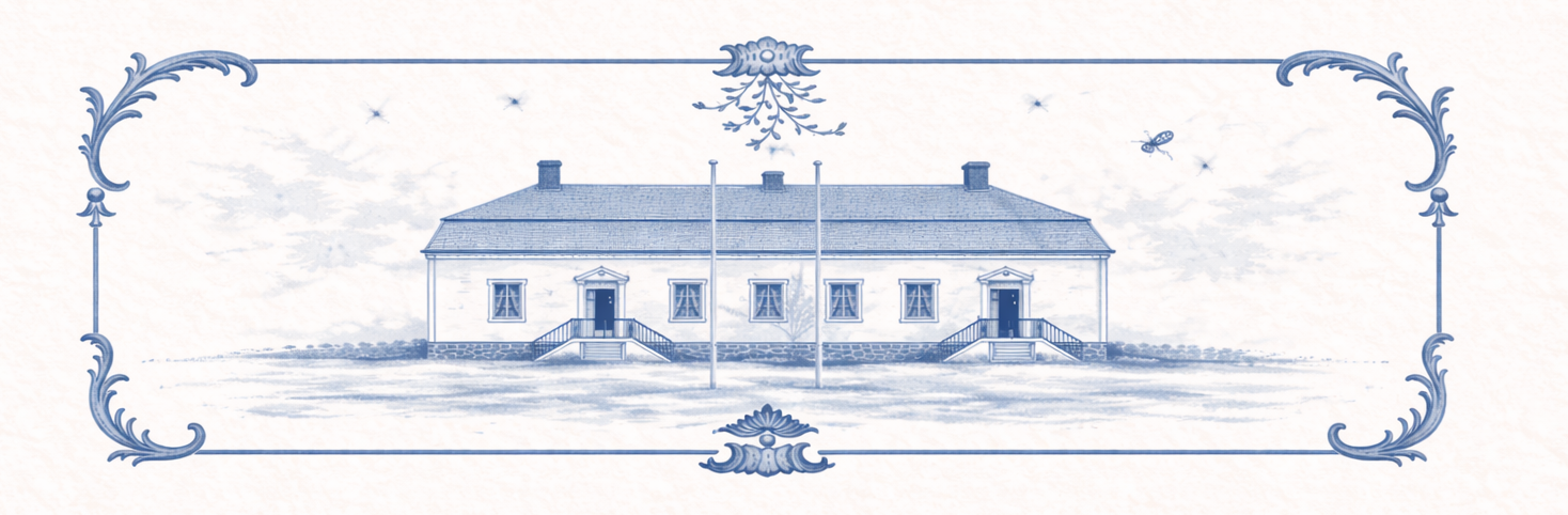 Illustration av Sävargården
